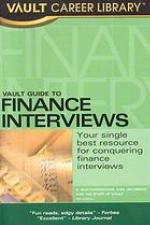 Vault Guide to Finance Interviews