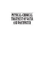 Physical-Chemical Treatment of Water and Wastewater
