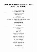 Dark Brothers of the Light Book II