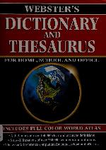 Webster's Dictionary And Thesaurus