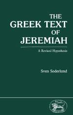 Greek Text of Jeremiah