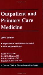 Outpatient and Primary Care Medicine 2005