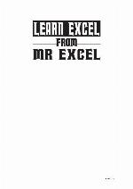 Learn Excel from Mr. Excel