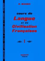 Cours de Langue et de Civilisation Françaises I