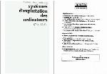 Systemes D'exploitation Des Ordinateurs