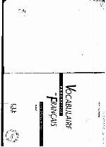 Vocabulaire Progressif du Français - Niveau avancé