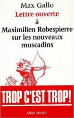 Lettre ouverte à Maximilien Robespierre sur les nouveaux muscadins (Collection &quot;Lettre ouverte&quot;)