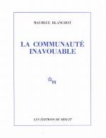 La Communauté inavouable