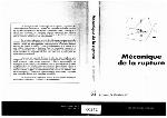 Mécanique de la rupture