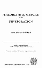 Théorie De La Mesure Et De L'intégration