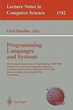 Programming Languages and Systems.