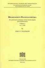 Dharmakīrti's Pramāṇavārttika : an annotated translation of the fourth chapter (parārthānumāna)