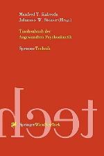 Taschenbuch Der Angewandten Psychoakustik