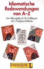 Idiomatische Redewendungen Von A Z