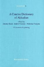 A Concise Dictionary Of Akkadian