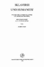 Sklaverei Und Humanität