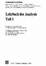 Lehrbuch der Analysis 1