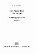 Das Kreuz Jesu Bei Paulus