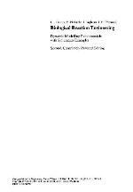 Biological Reaction Engineering