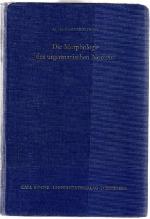 Die Morphologie des urgermanischen Nomens