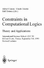 Constraints in Computational Logics. Theory and Applications