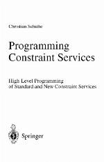 Programming Constraint Services