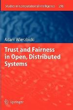Trust And Fairness In Open, Distributed Systems (Studies In Computational Intelligence)
