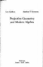 Projective geometry and modern algebra