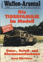Die Tigerfamilie im Modell : Ganz-, Detail- und Dioramenaufnahmen