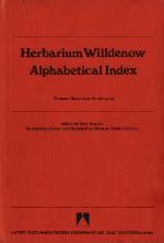Herbarium Willdenow alphabetical index : Museum Botanicum Berolinense