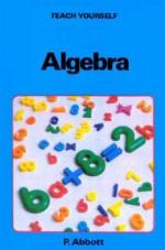 Teach yourself algebra