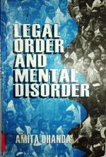 Legal order and mental disorder.