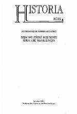 Sejm Wileński 1922 Roku, Idea I Jej Realizacja