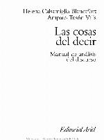 Las cosas del decir