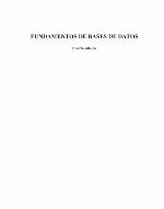 Fundamentos de bases de datos