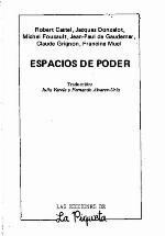 Espacios de poder
