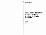 Notas sobre Maquiavelo, sobre la política y sobre el estado moderno