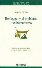 Heidegger y el problema del humanismo