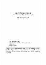 Gramática natural : la gramática generativa y la tercera cultura