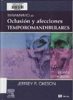 Tratamiento de Oclusi�n Y Afecciones Temporomandibulares
