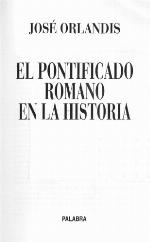 El pontificado romano en la historia