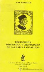 Bibliografía sistemática y cronológica de las hablas andaluzas