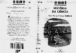 O que é História da Ciência