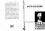 Henri lefebvre e o retorno a dialetica