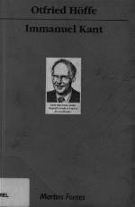 IMMANUEL KANT