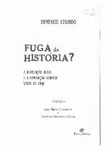 Fuga da história? 
