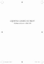 A questão agrária no Brasil