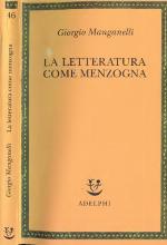 La letteratura come menzogna