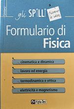 Formulario di Fisica ( Gli spilli )