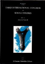 Proceedings of the Third International Congress of Somali Studies